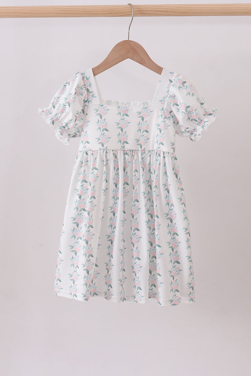 Floral print mom&me dress
